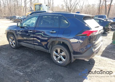 2020 Toyota Rav4 Hybrid Limited z USA, uszkodzony, nr VIN 2T3DWRFVXLW061363